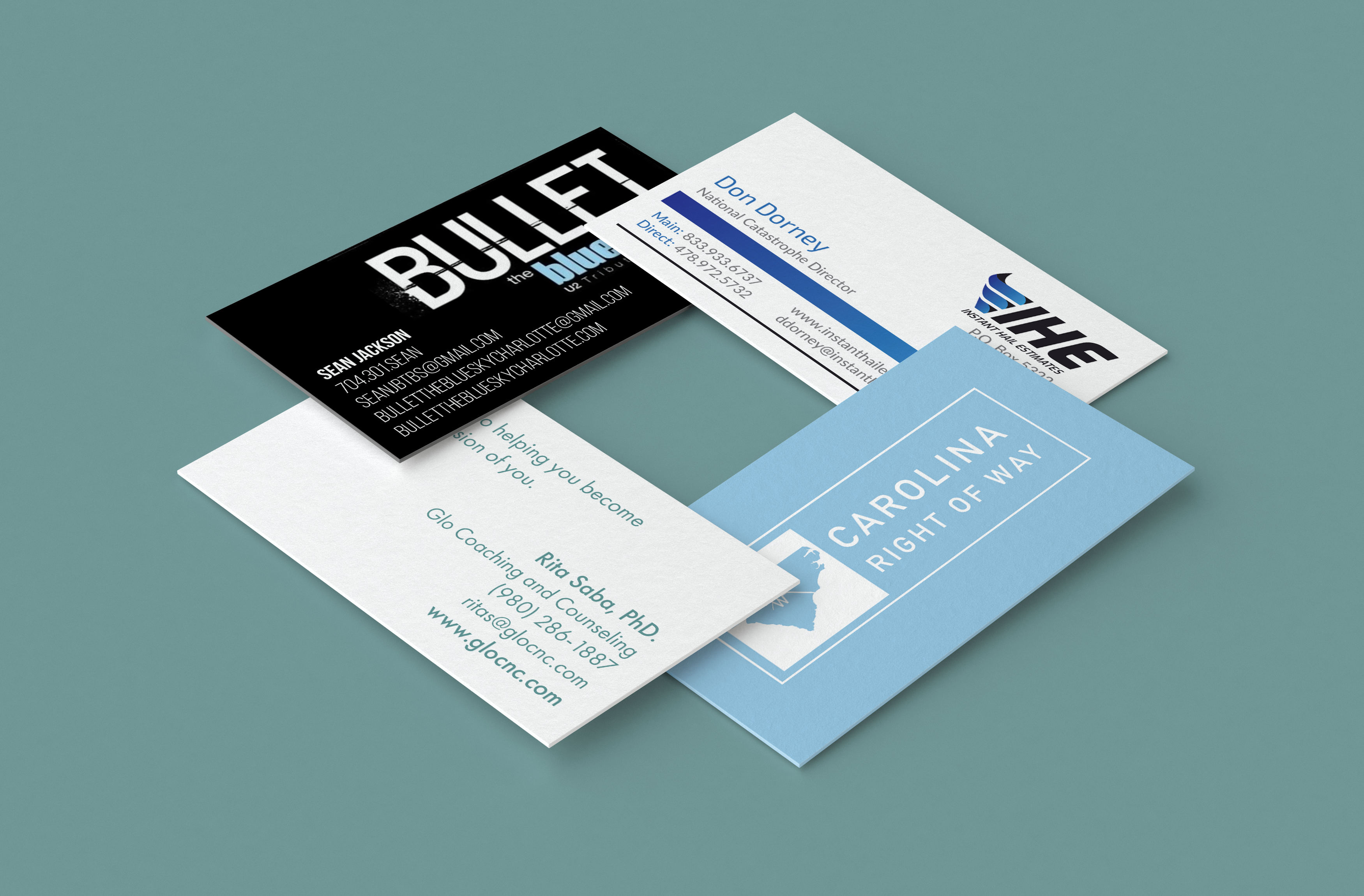 Examples of business card printing